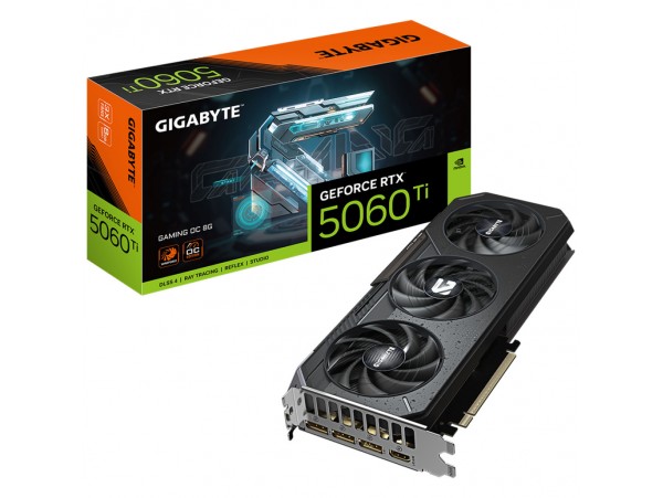 Grafična kartica nVidia RTX5060Ti GigaByte Gaming OC - 8GB GDDR7 (GV-N506TGAMING OC-8GD)