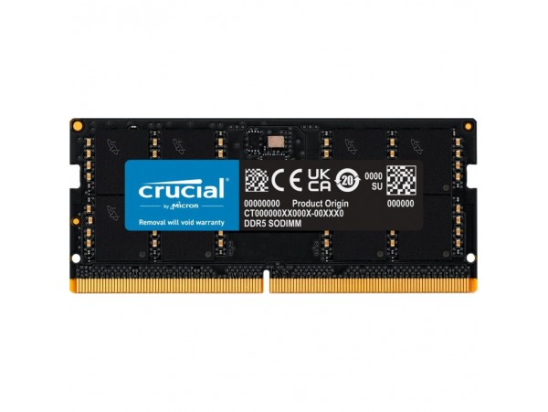 DDR5 SO-DIMM 48GB 5600MHz CL46 Single (1x48GB) Crucial Crucial 1,1V (CT48G56C46S5)