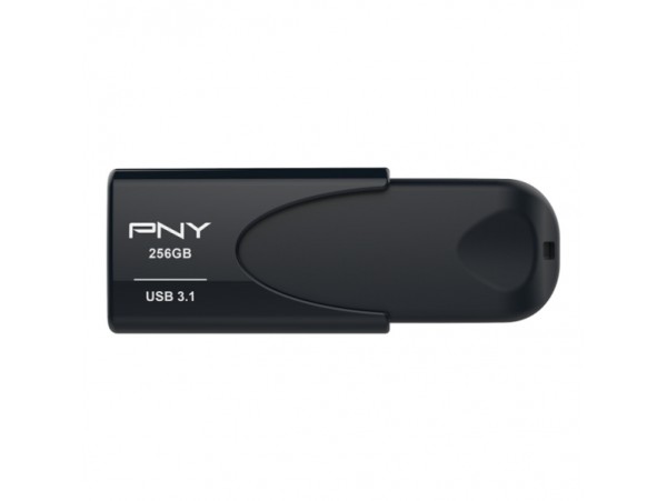Spominski ključek 256GB USB3.1 PNY Attaché 80MB/s 20MB/s plastičen črn (FD256ATT431KK-EF)