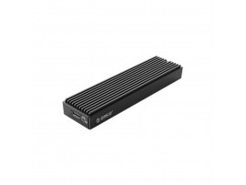 Ohišje za SSD disk M.2 => USB-C PCIe NVMe USB 3.1 Gen2 Type-C aluminij ORICO (M2PV-C3-BK-BP)