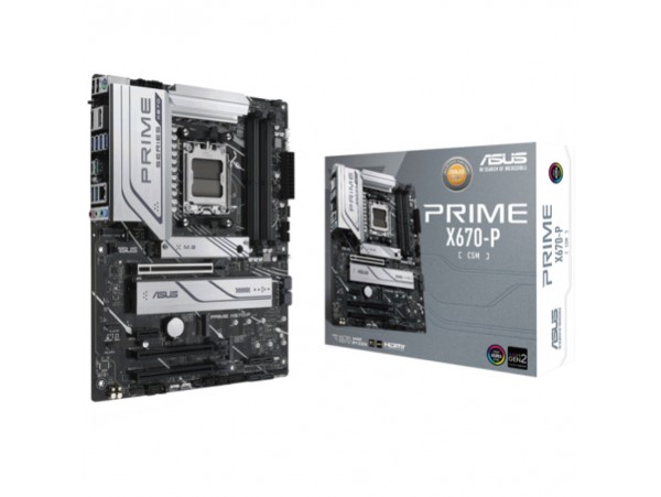 Osnovna plošča AM5 Asus PRIME X670-P-CSM ATX 1xHDMI 2.1 1xDisplayPort 1.4