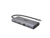 Priklopna postaja USB-C => Ugreen 11v1 1xVGA 1xHDMI 2xUSB3.2 2xUSB-C 100W 1xLAN 1x3,5mm (45520)