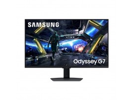 Monitor Samsung 81,3 cm (32,0") S32DG702EU 3840x2160 Gaming Tizen 144Hz IPS 1ms 2xHDMI DisplayPort 2xUSB3.0 Pivot Zvočniki 2x10W  sRGB99% FreeSync Premium BT WiFi RJ45 HDR400 OdysseyG7 Tizen