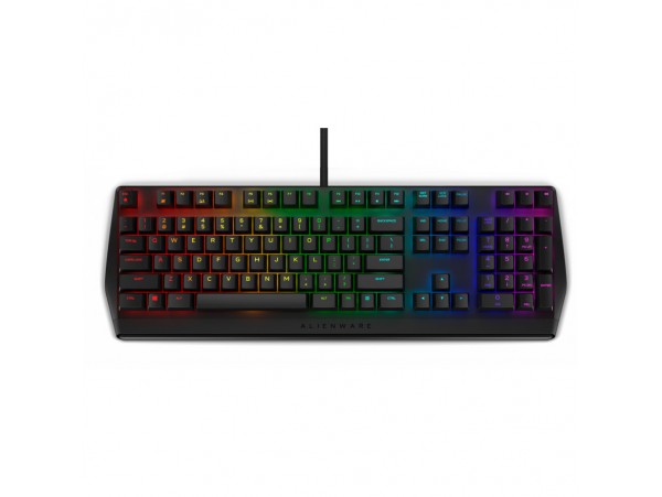 Gaming Tipkovnica Žična Dell Alienware AW410K US international | SLO gravura črna RGB (545-BBDK-SLO)