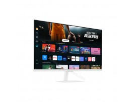 Monitor Samsung 80 cm (31,5") S32DM703UU 3840x2160 Smart TV Tizen VA 4ms 2xHDMI USB-C 65W 2xUSB2.0 Zvočniki 2x5W  NTSC72% BT WiFi HDR10 OdysseyM7 bela