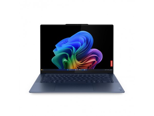 Prenosnik Lenovo 36,8 cm (14,5") Yoga 7 2944x1840 OLED na dotik 500nit 90Hz Snapdragon® X Elite/16GB/SSD1TB/BL/AI Chip: 45 TOPs/ALU/Qualcomm Adreno GPU/Win11Home (83ED0047RM)