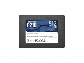 Disk SSD 6,4cm (2,5")   512GB SATA3 Patriot P210 520/430MB/s 7mm (P210S512G25)