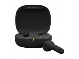 Slušalke brezžične JBL ušesne BT Wave Flex 2 črne z mikrofonom (JBLWFLEX2BLK)