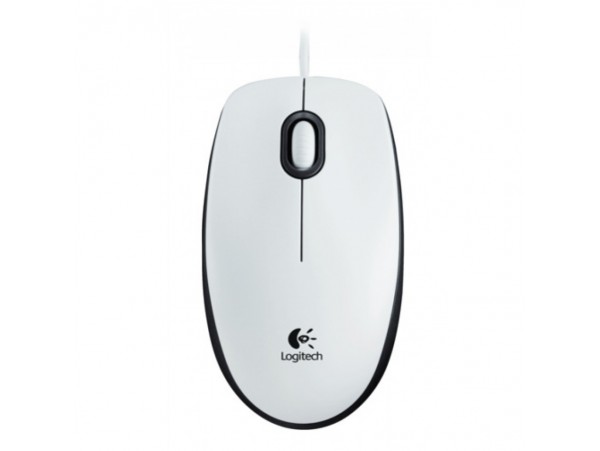 Miš Logitech USB M100 bela 1000DPI (910-006764)