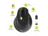 Miš brezžična + Bluetooth ergonomska Port Ergo 2400DPI za levičarje 5 gumbov črna (910008)