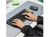 Tipkovnica brezžična + Bluetooth Logitech Pop Icon Keys US international | SLO gravura grafitna (920-013071)