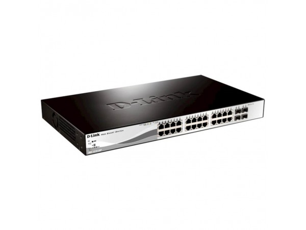 STIKALO 24-PORT D-link Smart 100/1000 PoE Managed (DGS-1210-28P)
