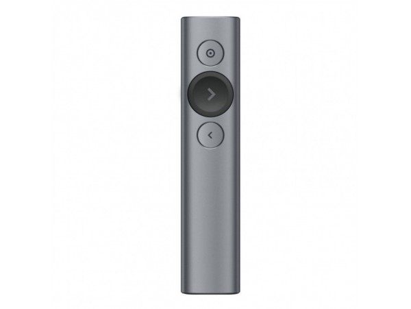 Presenter Logitech Spotlight, brezžični, USB siv (910-004861)