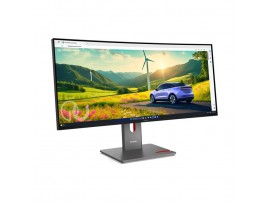 Monitor Lenovo 86,4 cm (34,0") P34WD-40 3440x1440 Curved 120Hz IPS 4ms HDMI DisplayPort DP Via USB-C USB-C 140W DP-Out  5xUSB3.2 2xUCB-C-Out HAS  DCI-P3-98% RJ45 KVM ThinkVision