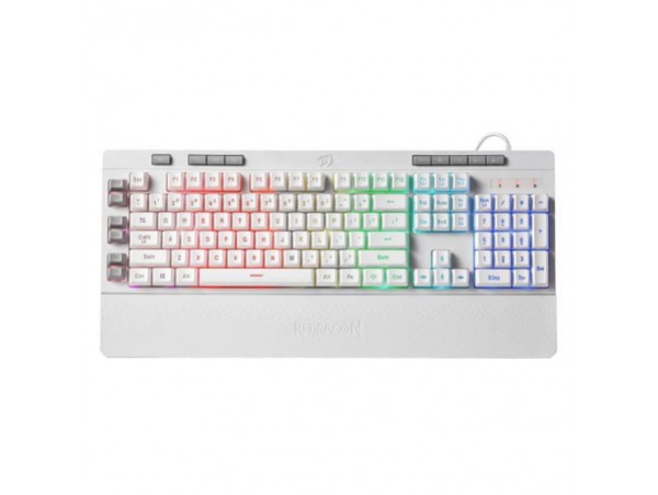 Gaming Tipkovnica Žična Redragon SHIVA K512 US | bela RGB (8902)