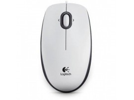 Miš Logitech USB optična B100 bela For Business OEM pakiranje (910-003360)
