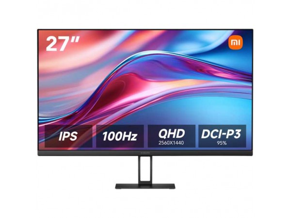 Monitor Xiaomi 68,6 cm (27,0") A27Qi 2560x1440 100Hz IPS 6ms HDMI DisplayPort  DCI-P3-95%