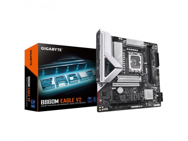 Osnovna plošča LGA1851 GigaByte B860M Eagle V2 microATX HDMI 1xDisplayPort 1.4