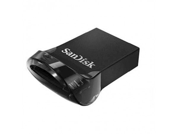 Spominski ključek 256GB USB 3.2 Sandisk Ultra FIT 400MB/s plastičen brez pokrovčka micro črn (SDCZ430-256G-G46)