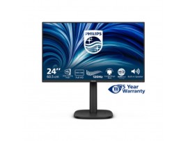Monitor Philips 60,5 cm (23,8") 24B2N3200J 1920x1080 120Hz IPS 4ms VGA HDMI DisplayPort 4xUSB3.2 Pivot Zvočniki  3H sRGB110% SeparateSync