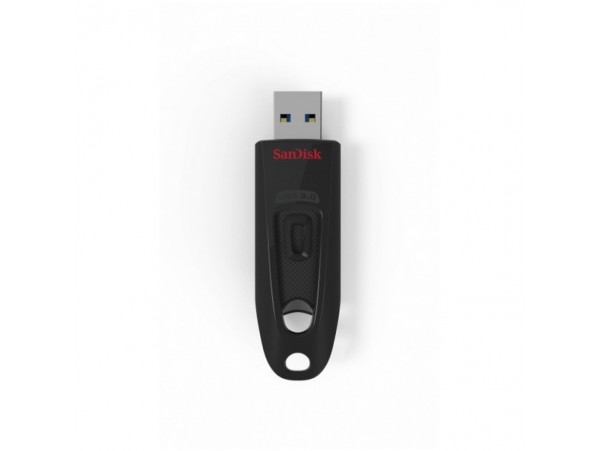 Spominski ključek 32GB USB 3.1 Sandisk Ultra 100MB/s - plastičen/drsni/črn (SDCZ48-032G-U46)