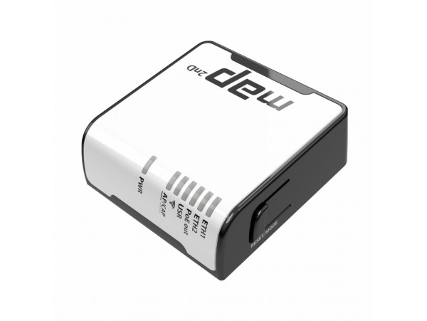Dostopna točka Mikrotik WiFi3 802.11g N300 300Mbit/s 2xRJ45 1x notranja antena (RBmAP2nD)