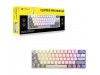 Gaming Tipkovnica Žična Corsair Clipper Pro Mini 60 US | bela RGB (CH-979111J-NA)