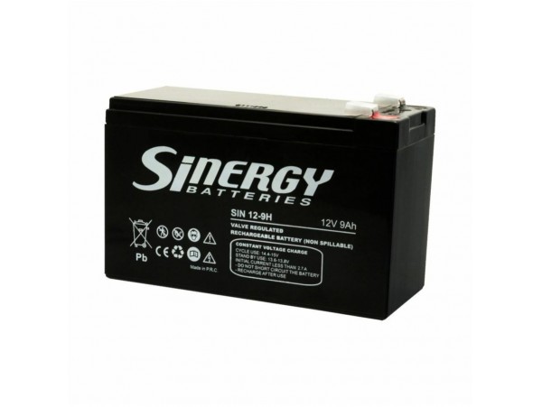 UPS baterija SINGERY 12V 9Ah (BATSIN12-9)