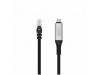 Kabel USB-C(m) => UTP Cat6a RJ45 2,00m 1Gb/s Digitus črn (AK-300601-020-S)