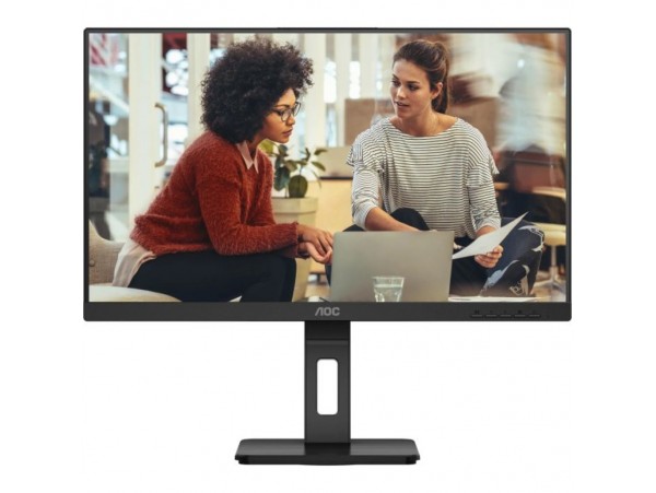 Monitor AOC 68,6 cm (27,0") U27E3UF 3840x2160 IPS 4ms 2xHDMI DisplayPort 4xUSB3.2 Pivot Zvočniki  3H DCI-P3-96% AdaptiveSync