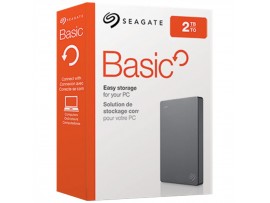 Prenosni disk 6,4cm (2,5") 2TB USB 3.0 Seagate Basic Portable - siva (STJL2000400) Prenosni disk 6,4cm (2,5") 2TB USB 3.0 Seagate Basic Portable - siva (STJL2000400)