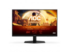 Monitor AOC 68,6 cm (27,0") 27G42E 1920x1080 Gaming 180Hz Fast-IPS 0,5ms HDMI DisplayPort  DCI-P3-94% AdaptiveSync G4