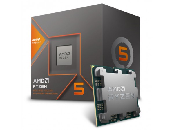 Procesor AMD AM5 Ryzen 5 8600G 6C/12T 4,3/5,0GHz BOX 65W grafika Radeon Wraith Stealth hladilnik