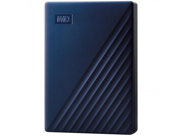 Prenosni disk 6,4cm (2,5") 5TB USB 3.2 WD My Passport for Mac  - modra deluje tudi na Winows OS s formatiranjem (WDBA2F0050BBL-WESN)