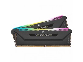 DDR4 32GB 3600MHz CL18 KIT (2x16GB) Corsair RGB Vengeance XMP2.0 1,35V Gaming črna (CMH32GX4M2Z3600C18)