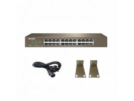 STIKALO 24-PORT Tenda 100/1000 Rack (TEG1024D)