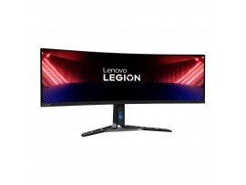 Monitor Lenovo 113 cm (44,5") R45w-30 5120x1440 Curved Gaming 165Hz VA 1ms 2xHDMI DisplayPort USB-C 75W 3xUSB3.2 HAS Zvočniki 2x3W  DCI-P3-90% FreeSyn Premium PRO RJ45 KVM HDR400 Legion