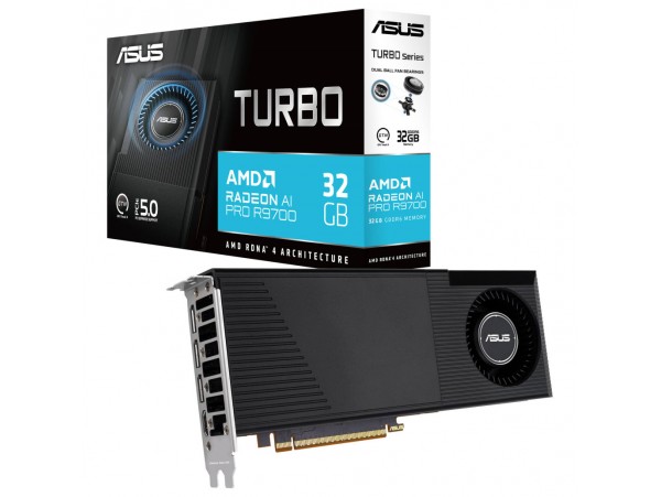 Grafična kartica AI Pro Asus AI Pro R9700 - 32GB GDDR6  | 3xDisplayport 2.1a 1xHDMI 2.1a (GCAS-713)