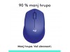 Miš Logitech brezžična optična M330 modra silent plus (910-004910)
