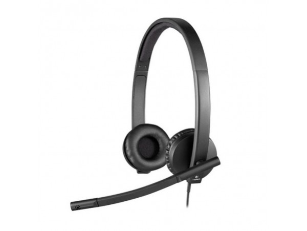 Slušalke Logitech USB H570e stereo z mikrofonom (981-000575)