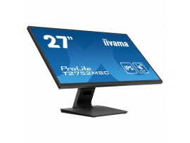 Monitor touch Iiyama 68,6 cm (27,0") T2752MSC-B1 1920x1080 POS IPS 5ms HDMI DisplayPort 2xUSB3.2 Zvočniki  7H ProLite