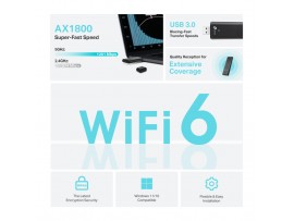 Brezžični mrežni adapter USB 3.0 TP-Link Archer AX1800 (Archer TX20U)