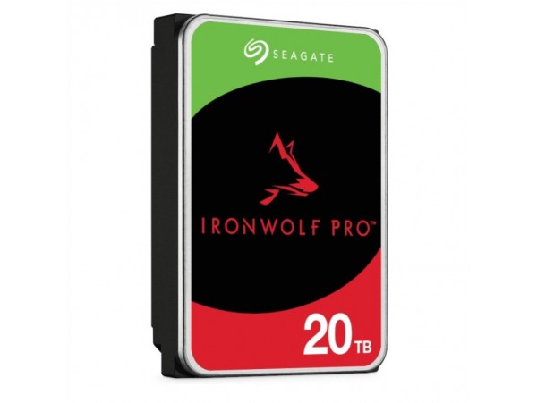 Trdi disk 3,5" 20TB SATA Seagate IronWolf Pro 7.200 vrljajev 256MB (ST20000NT001)