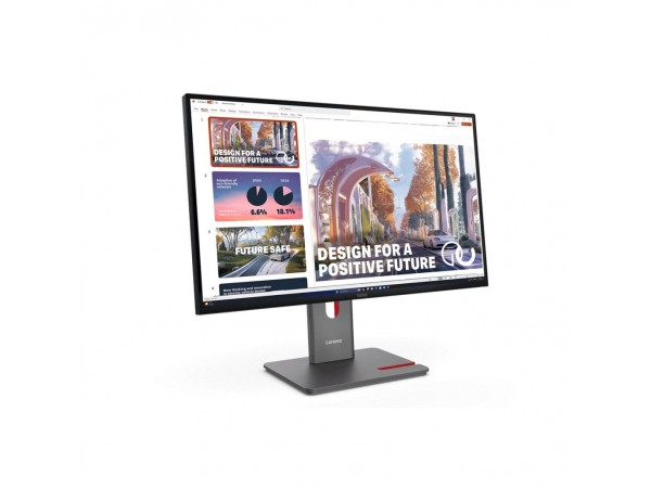 Monitor Lenovo 68,6 cm (27,0") P27QD-40 2560x1440 120Hz IPS 4ms HDMI DisplayPort USB-C 140W DP-Out 4xUSB3.2 USB-C-Out Pivot  DCI-P3-98% RJ45 KVM ThinkVision