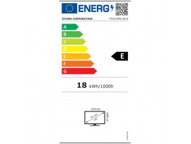 Monitor touch Iiyama 60,5 cm (23,8") TF2415MC-B2 1920x1080 POS 75Hz VA 16ms VGA HDMI DisplayPort USB  7H ProLite Open frame brez stojala