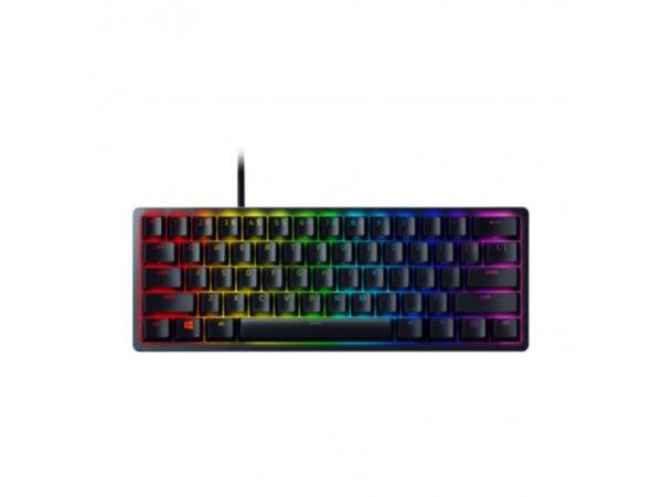 Gaming Tipkovnica Žična Razer Huntsman Mini Mercury US international | SLO gravura črna RGB (RZ03-03390200-R3M1)