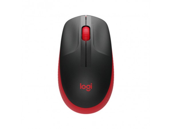 Miš  Logitech NoteBook Brezžična M190 optična rdeča (910-005908)
