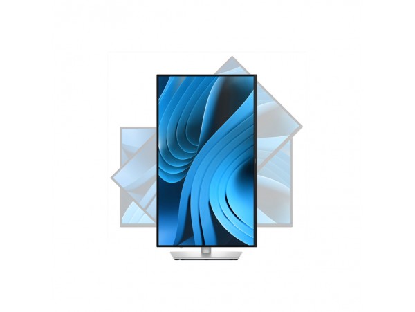 Monitor Dell 68,6 cm (27,0") P2725QE 3840x2160 100Hz IPS 5ms HDMI DisplayPort USB-C 90W 3xUSB3.2 USB-C-Out Pivot  sRGB99% RJ45 ProPlus