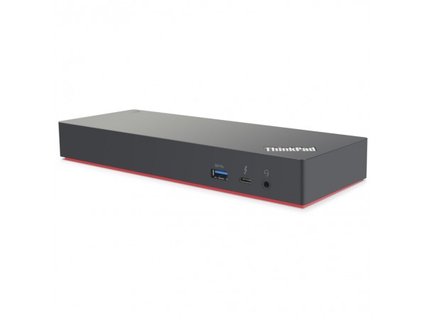 Priklopna postaja USB-C => Lenovo Thunderbolt 3 Gen2 EU 5x USB 3.1 1x USB-C 2xHDMI 2xDisplayPort LAN (40AN0135EU)