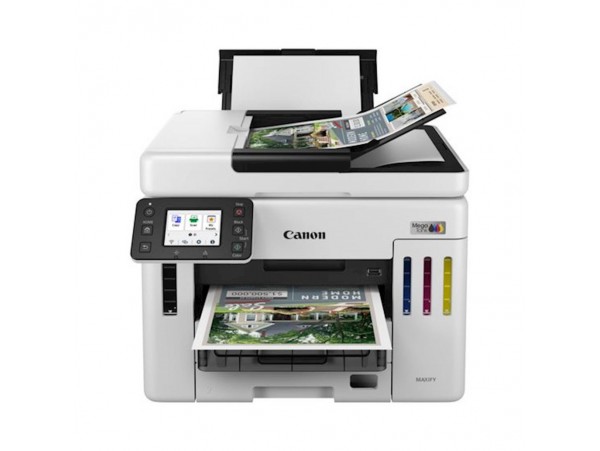 Tiskalnik multifunkcijski brizgalni barvni Canon Maxify GX7140 A4 duplex tisk duplex skeniranje USB LAN WiFi 20ppm (6880C009AA)